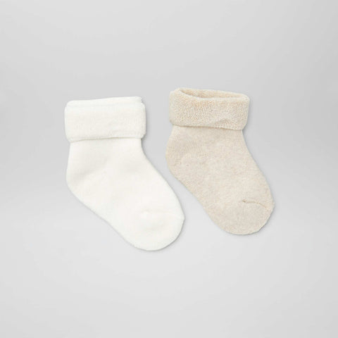 Lot de 2 paires de chaussettes de naissance