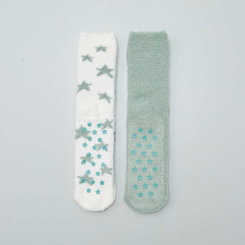 Lot de 2 paires de chaussettes fantaisies