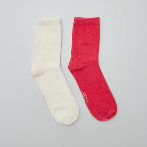 Lot de 2 paires de chaussettes