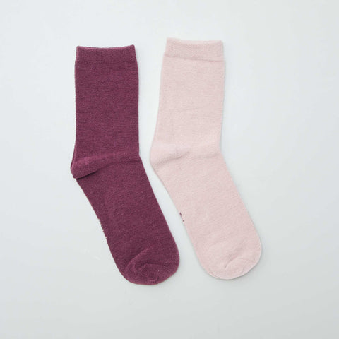 Lot de 2 paires de chaussettes