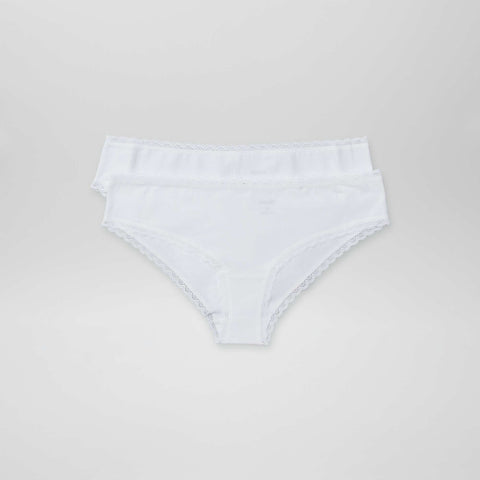 Lot de 2 shorties coton