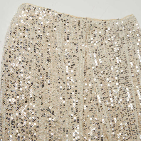 Pantalon droit à sequins