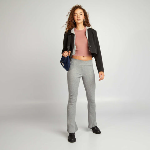 Veste courte avec sweat intégré