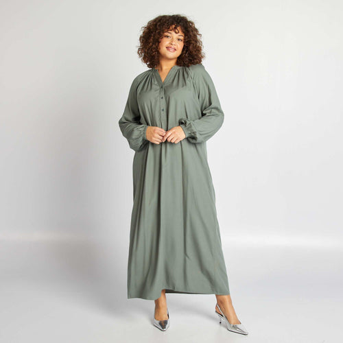 Robe chemise longue