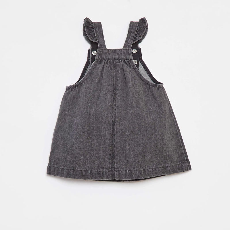 Robe salopette en jean