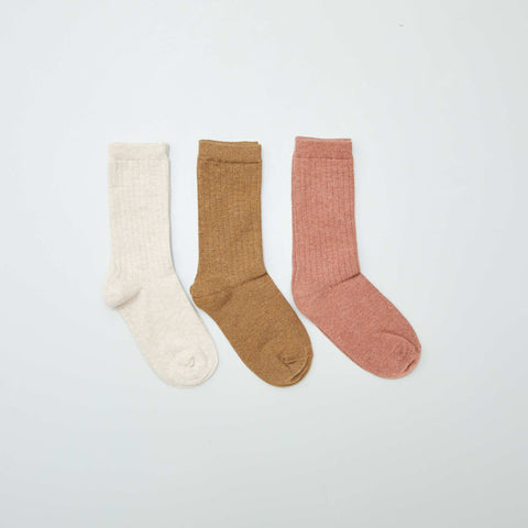 Lot de 3 paires de chaussettes chaudes