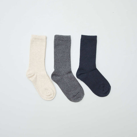 Lot de 3 paires de chaussettes chaudes