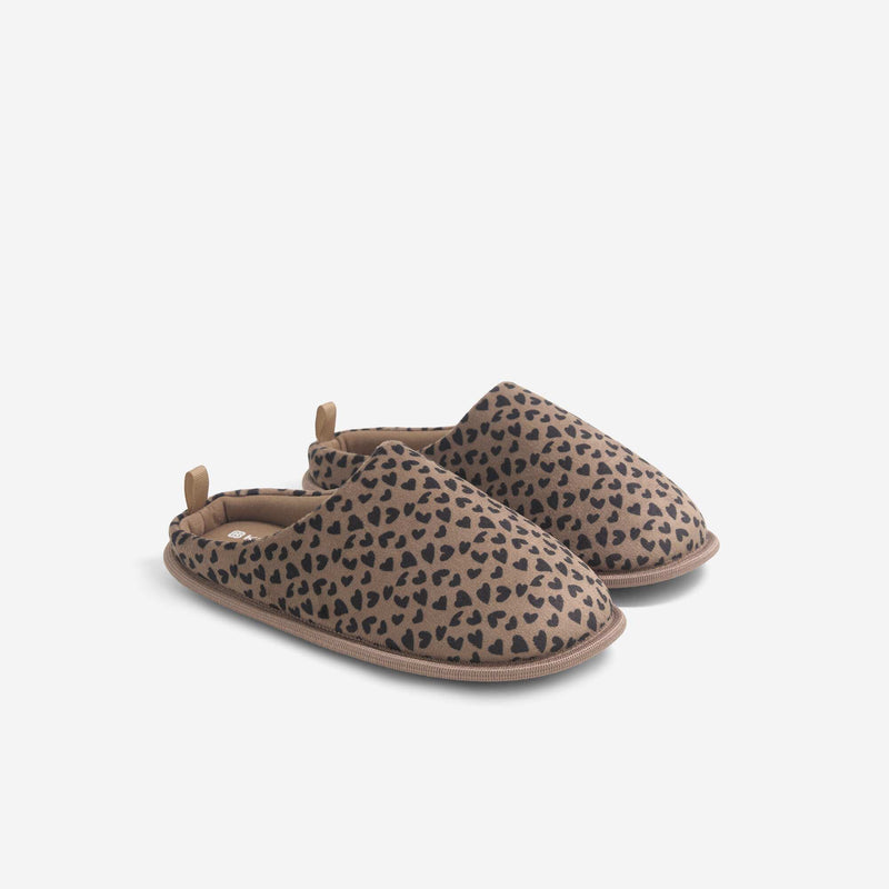 Chaussons mules unis – Marron – Kiabi Maroc