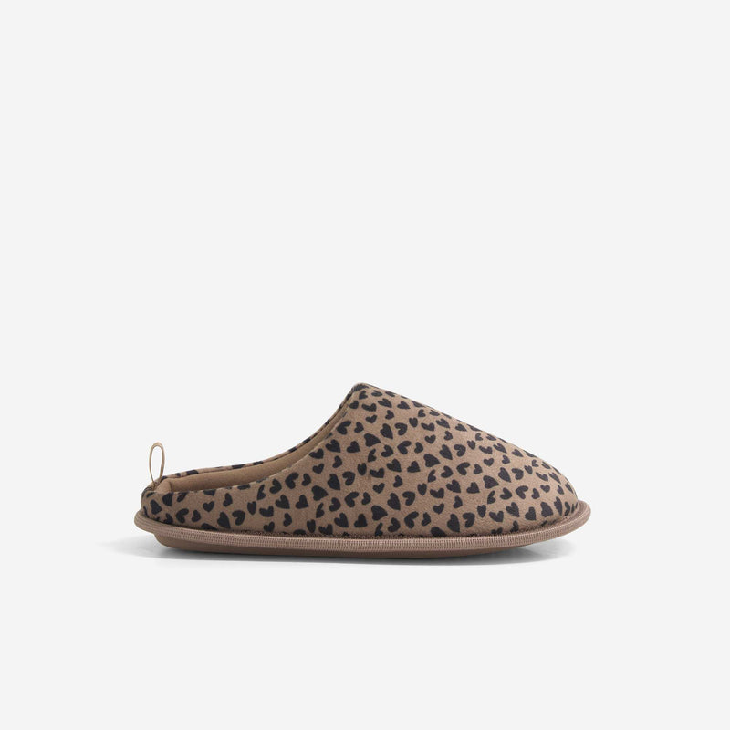 Chaussons mules unis – Marron – Kiabi Maroc