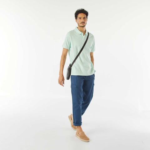 Polo en piqué  de coton