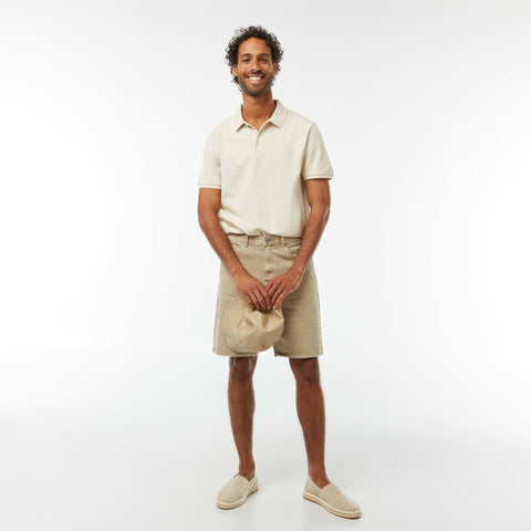 Polo en piqué  de coton