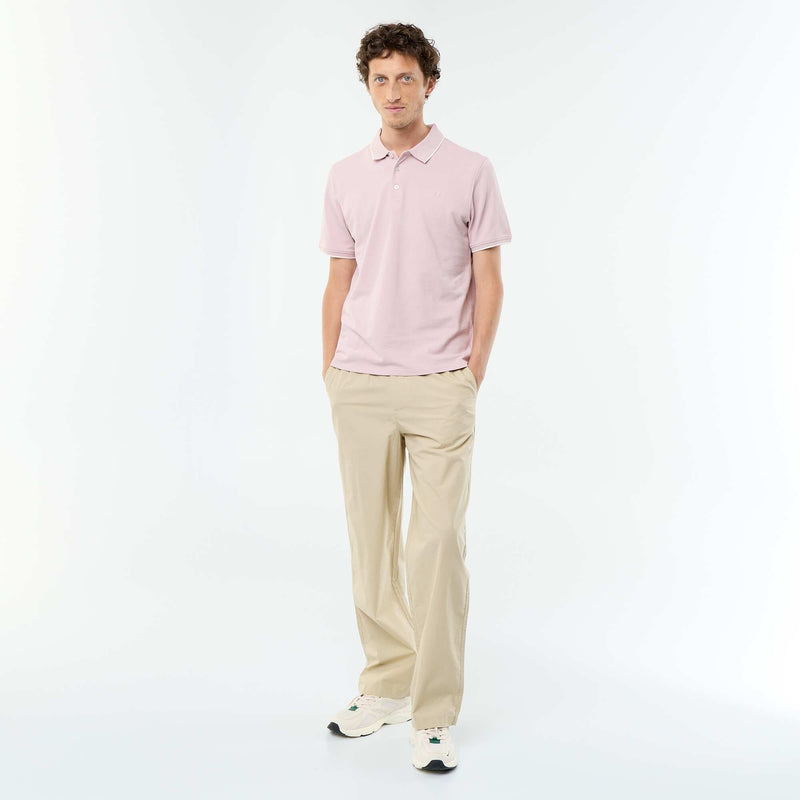 Polo en piqué  de coton