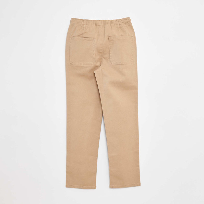 Pantalon regular uni