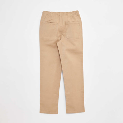 Pantalon regular uni