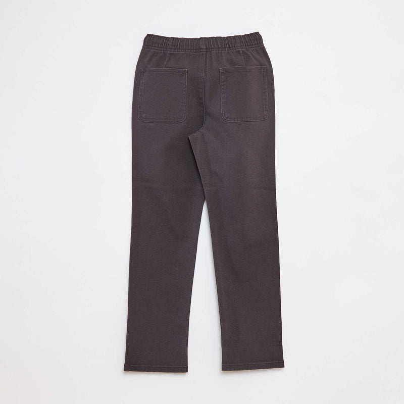 Pantalon regular uni