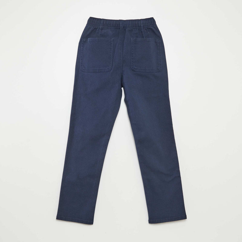 Pantalon regular uni