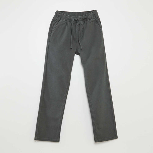 Pantalon regular uni