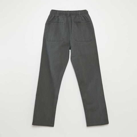 Pantalon regular uni