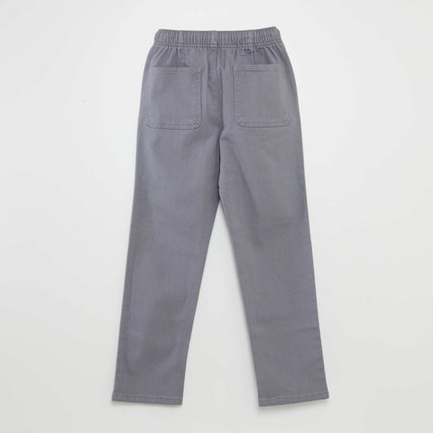 Pantalon regular uni