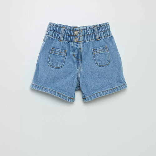 Short paperbag en jean