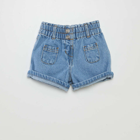 Short paperbag en jean