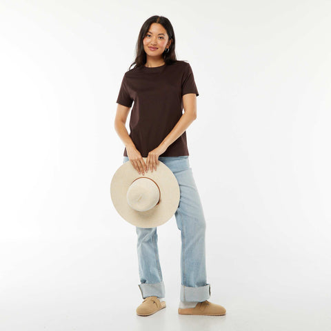 T-shirt en jersey manches courtes