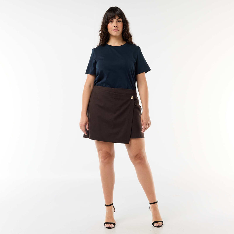T-shirt en maille jersey manches courtes