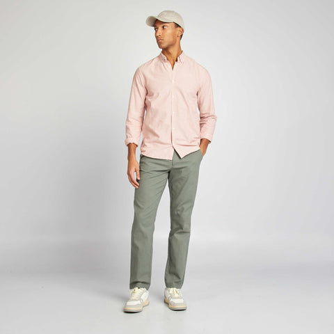 Chemise Oxford à motif