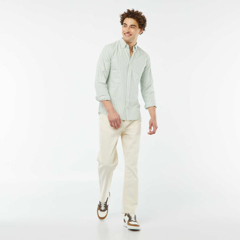 Chemise Oxford à motif