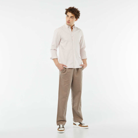 Chemise Oxford à motif