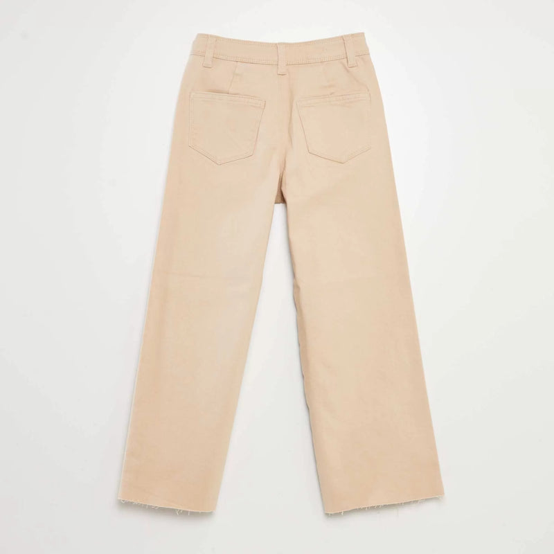 Pantalon en jean coupe large / wide leg