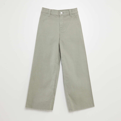 Pantalon en jean coupe large / wide leg