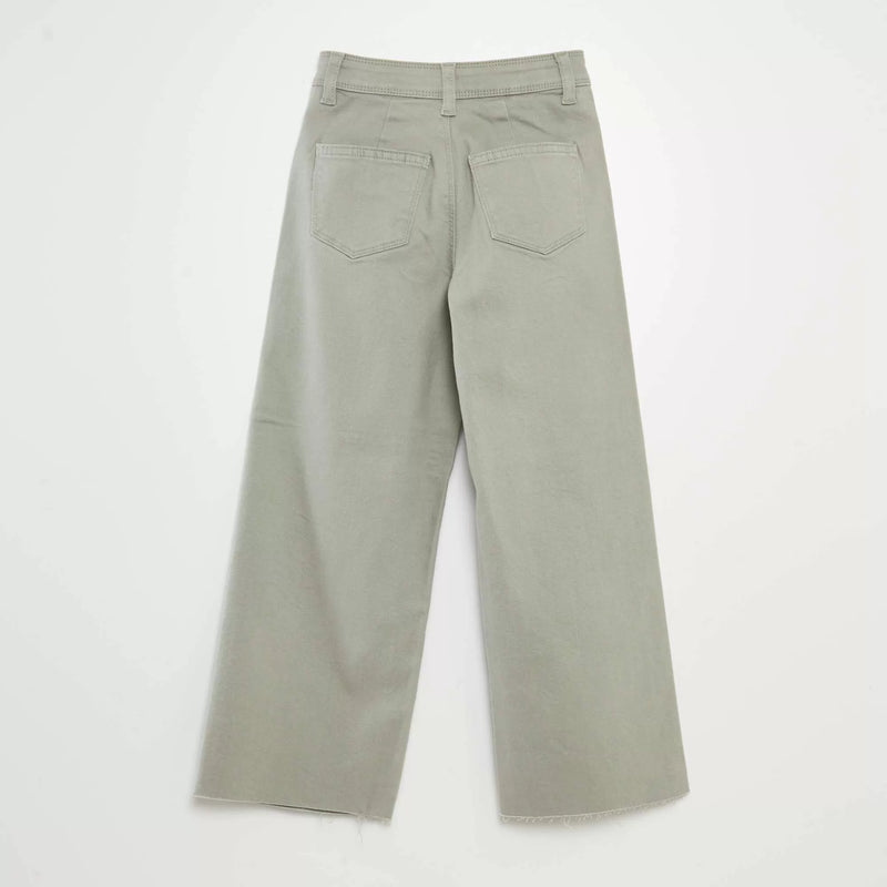 Pantalon en jean coupe large / wide leg