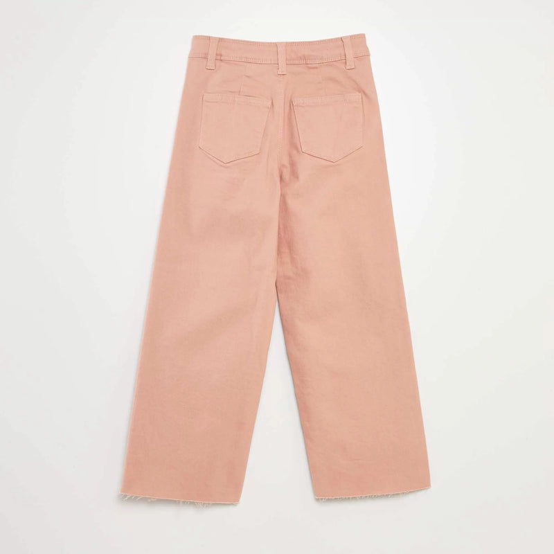 Pantalon en jean coupe large / wide leg