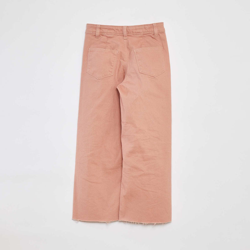 Pantalon en jean coupe large / wide leg