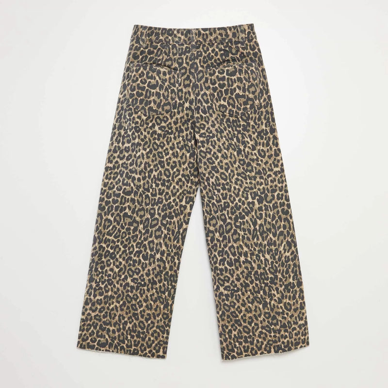 Pantalon en jean coupe large / wide leg