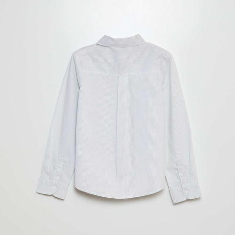 Chemise en popeline imprimée