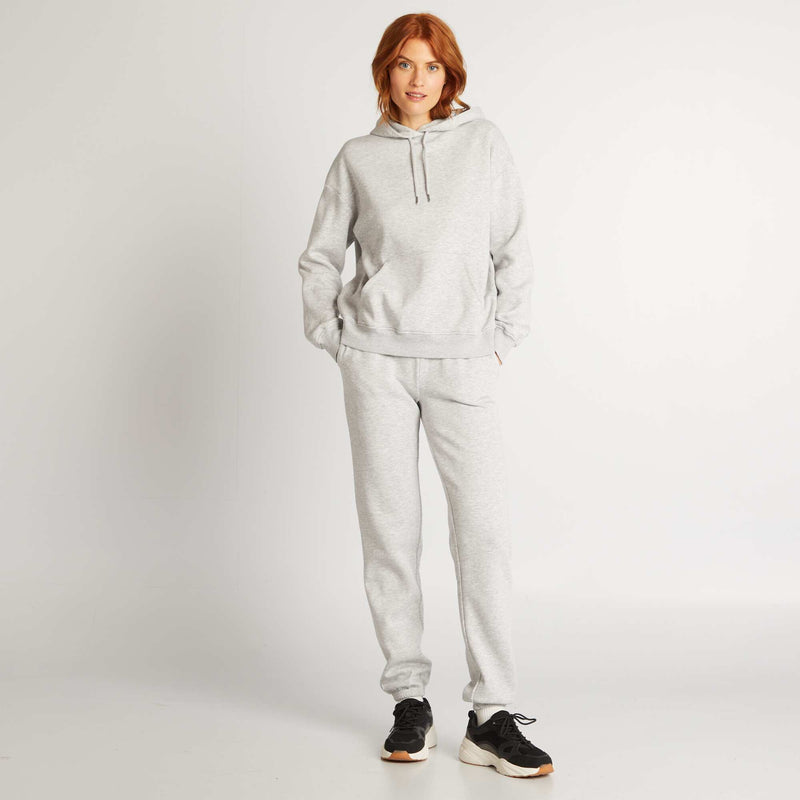 Sweat à capuche uni