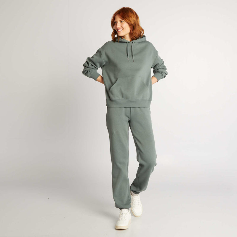 Sweat à capuche uni