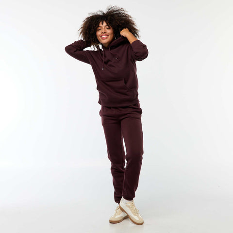 Sweat à capuche uni