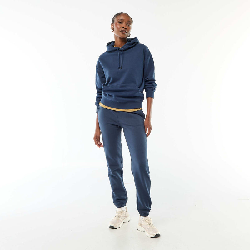Sweat à capuche uni
