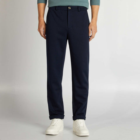 Pantalon en maille piquée