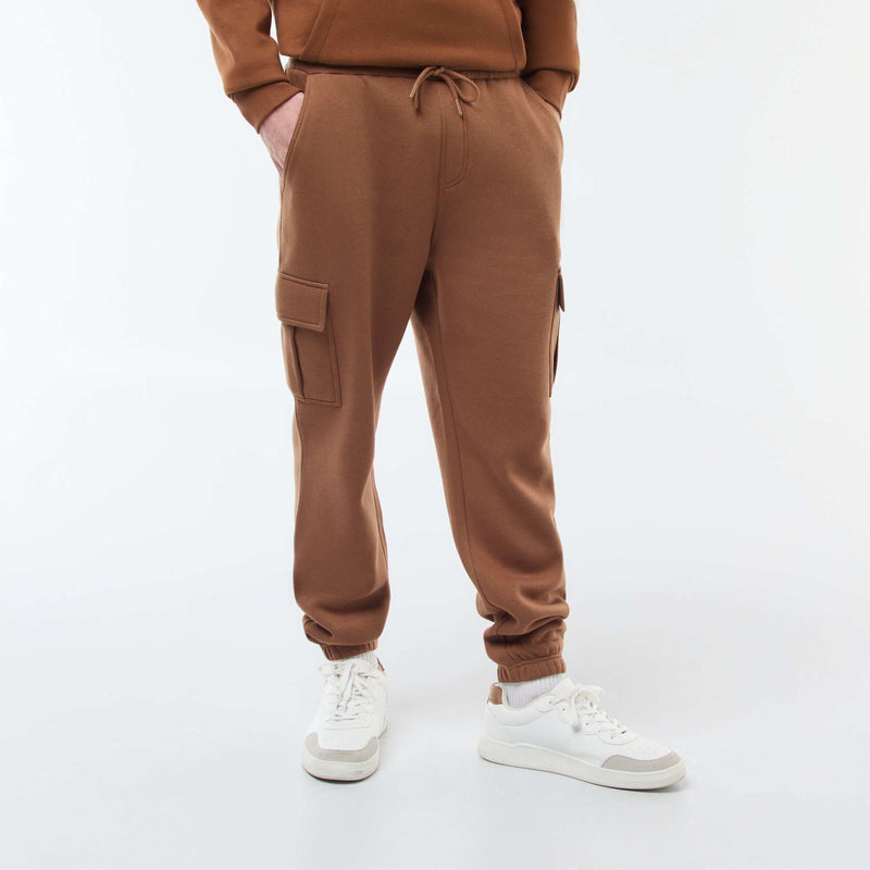 Jogging multi-poches en molleton