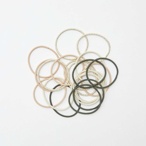 Lot de 20 élastiques fins