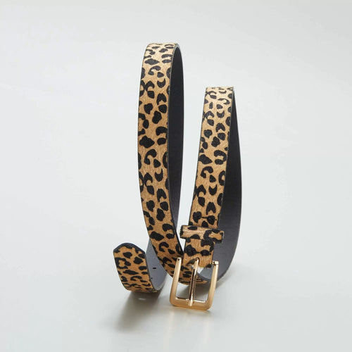 Ceinture imprimé léopard