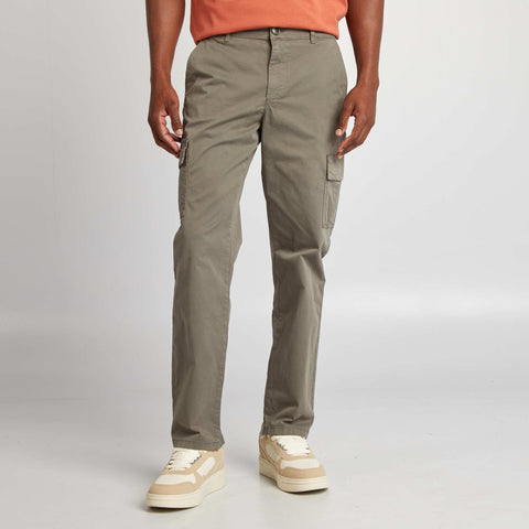 Pantalon regular multipoche