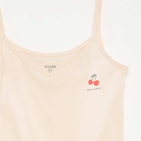 Ensemble pyjama débardeur + short en imprimé - 2 pièces