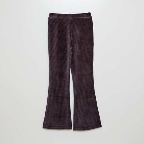 Pantalon en velours côtelé