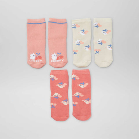 Lot de 3 paires de chaussettes antidérapantes