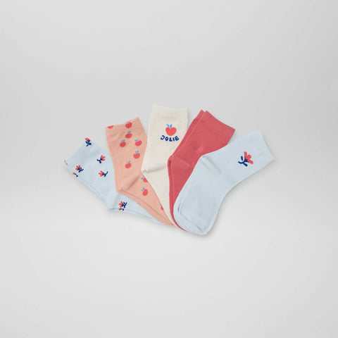 Bleu/rose/corail